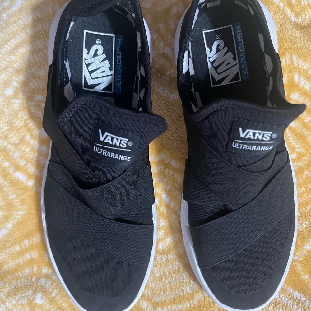 Vans Black UltraRange Slip-On Shoes